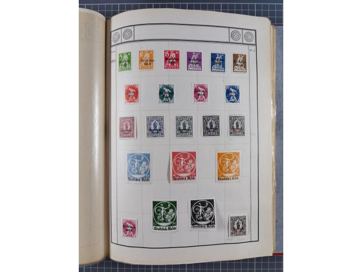 1872/1945, ungebrauchte und gestempelte reichhaltige und sehr saubere alte Sammlung, dabei u.a. Mi. 24 und 28 (jeweils signie