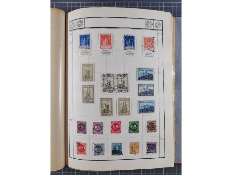 1872/1945, ungebrauchte und gestempelte reichhaltige und sehr saubere alte Sammlung, dabei u.a. Mi. 24 und 28 (jeweils signie