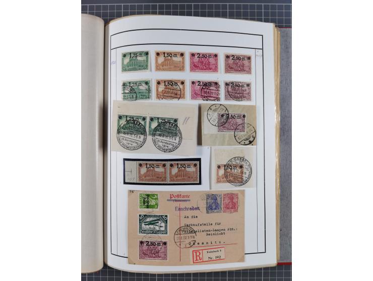 1872/1945, ungebrauchte und gestempelte reichhaltige und sehr saubere alte Sammlung, dabei u.a. Mi. 24 und 28 (jeweils signie