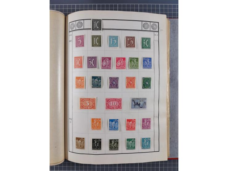 1872/1945, ungebrauchte und gestempelte reichhaltige und sehr saubere alte Sammlung, dabei u.a. Mi. 24 und 28 (jeweils signie