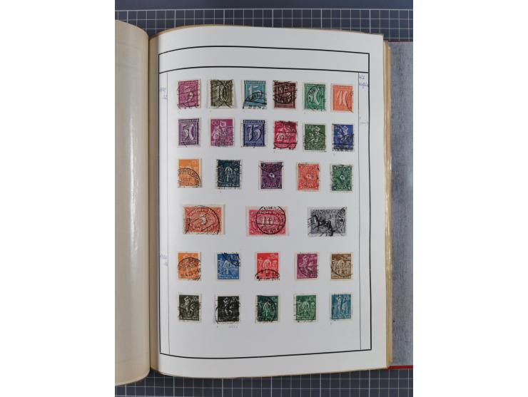 1872/1945, ungebrauchte und gestempelte reichhaltige und sehr saubere alte Sammlung, dabei u.a. Mi. 24 und 28 (jeweils signie