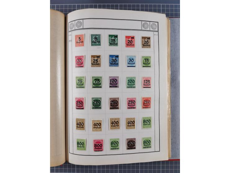 1872/1945, ungebrauchte und gestempelte reichhaltige und sehr saubere alte Sammlung, dabei u.a. Mi. 24 und 28 (jeweils signie