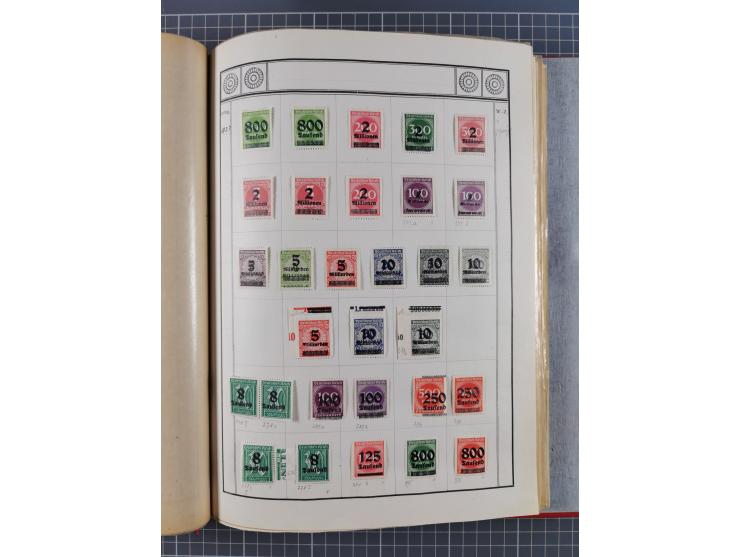 1872/1945, ungebrauchte und gestempelte reichhaltige und sehr saubere alte Sammlung, dabei u.a. Mi. 24 und 28 (jeweils signie