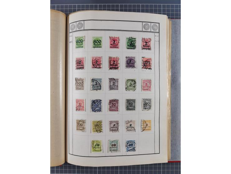 1872/1945, ungebrauchte und gestempelte reichhaltige und sehr saubere alte Sammlung, dabei u.a. Mi. 24 und 28 (jeweils signie