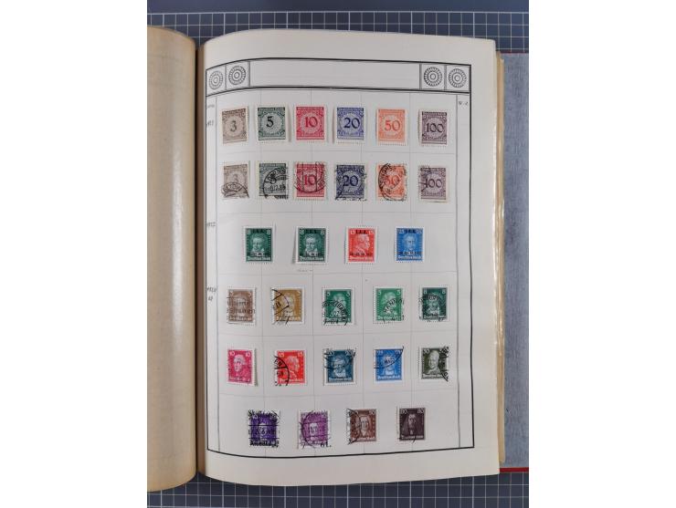 1872/1945, ungebrauchte und gestempelte reichhaltige und sehr saubere alte Sammlung, dabei u.a. Mi. 24 und 28 (jeweils signie