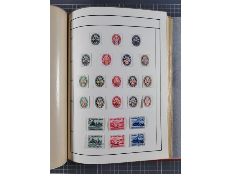 1872/1945, ungebrauchte und gestempelte reichhaltige und sehr saubere alte Sammlung, dabei u.a. Mi. 24 und 28 (jeweils signie