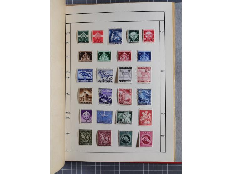 1872/1945, ungebrauchte und gestempelte reichhaltige und sehr saubere alte Sammlung, dabei u.a. Mi. 24 und 28 (jeweils signie