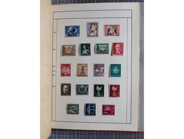 1872/1945, ungebrauchte und gestempelte reichhaltige und sehr saubere alte Sammlung, dabei u.a. Mi. 24 und 28 (jeweils signie