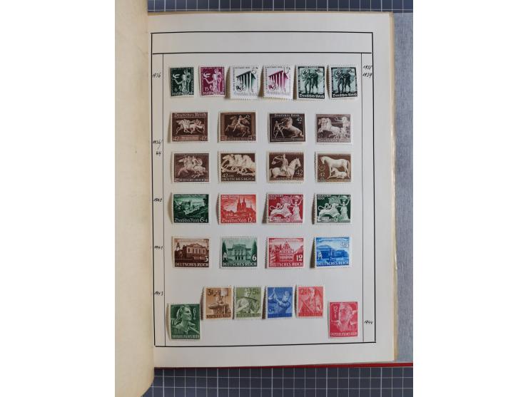 1872/1945, ungebrauchte und gestempelte reichhaltige und sehr saubere alte Sammlung, dabei u.a. Mi. 24 und 28 (jeweils signie