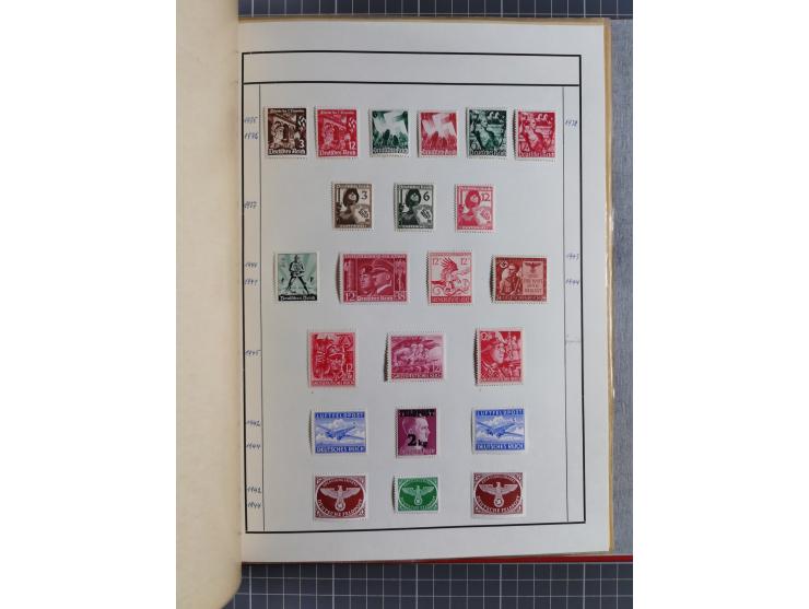 1872/1945, ungebrauchte und gestempelte reichhaltige und sehr saubere alte Sammlung, dabei u.a. Mi. 24 und 28 (jeweils signie
