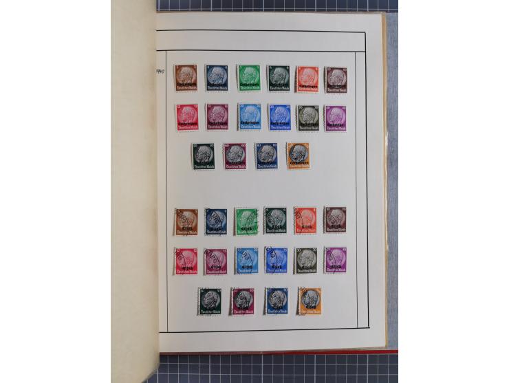 1872/1945, ungebrauchte und gestempelte reichhaltige und sehr saubere alte Sammlung, dabei u.a. Mi. 24 und 28 (jeweils signie