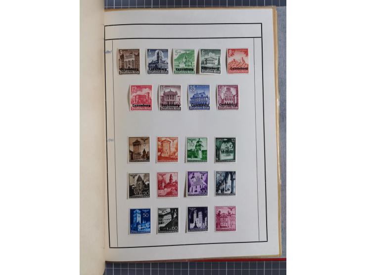 1872/1945, ungebrauchte und gestempelte reichhaltige und sehr saubere alte Sammlung, dabei u.a. Mi. 24 und 28 (jeweils signie