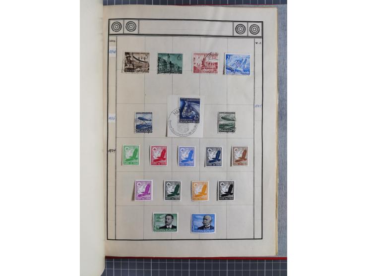 1872/1945, ungebrauchte und gestempelte reichhaltige und sehr saubere alte Sammlung, dabei u.a. Mi. 24 und 28 (jeweils signie