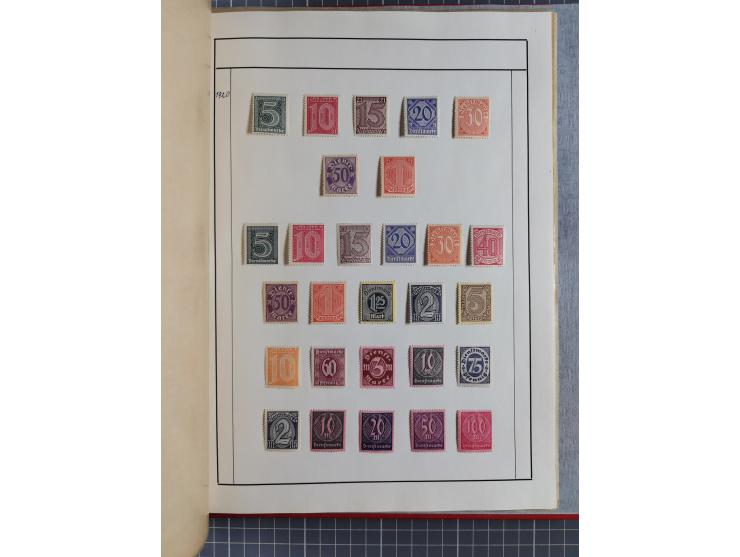 1872/1945, ungebrauchte und gestempelte reichhaltige und sehr saubere alte Sammlung, dabei u.a. Mi. 24 und 28 (jeweils signie
