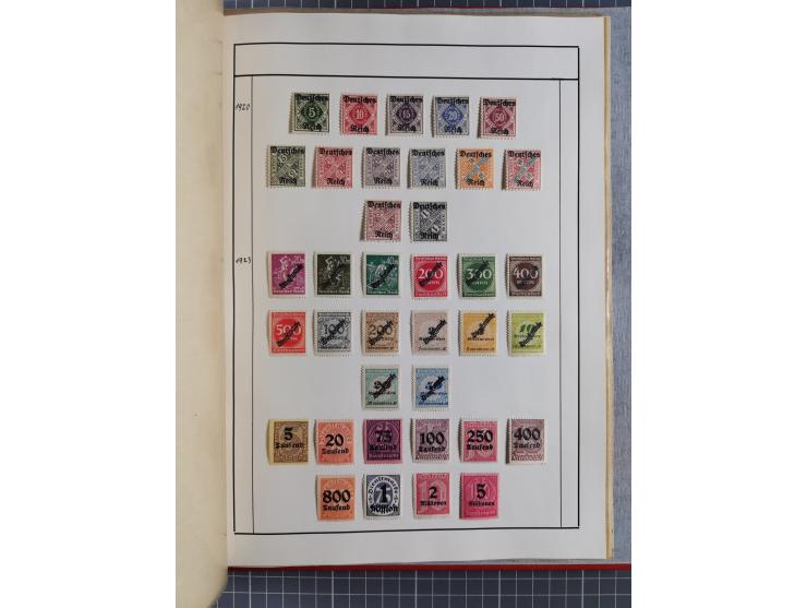 1872/1945, ungebrauchte und gestempelte reichhaltige und sehr saubere alte Sammlung, dabei u.a. Mi. 24 und 28 (jeweils signie