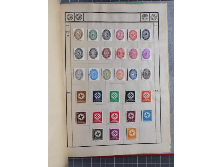 1872/1945, ungebrauchte und gestempelte reichhaltige und sehr saubere alte Sammlung, dabei u.a. Mi. 24 und 28 (jeweils signie