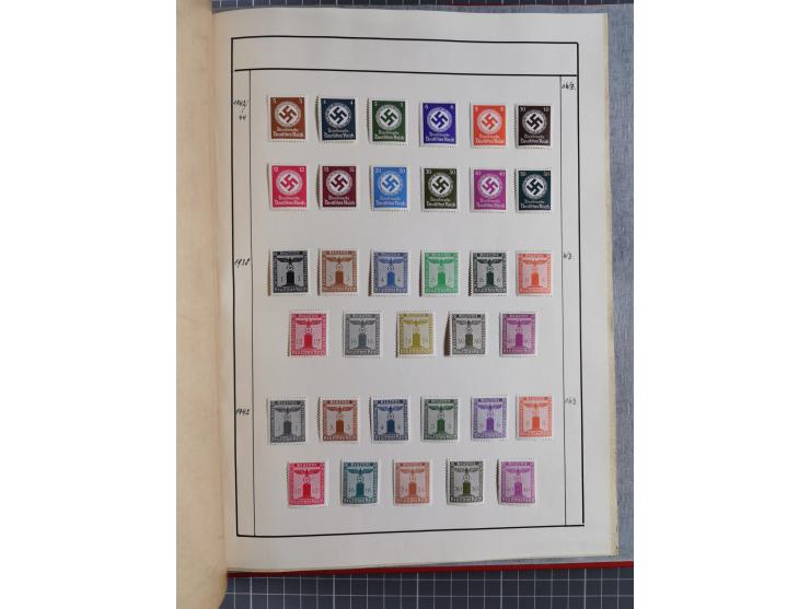 1872/1945, ungebrauchte und gestempelte reichhaltige und sehr saubere alte Sammlung, dabei u.a. Mi. 24 und 28 (jeweils signie