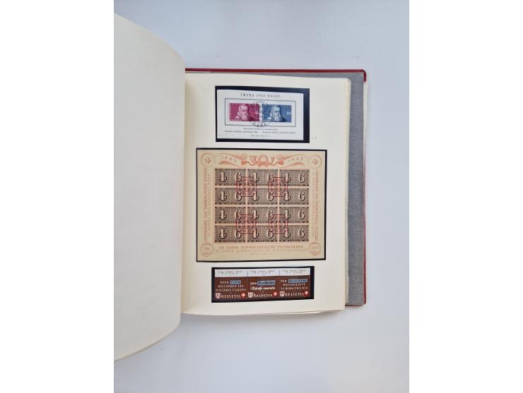 1880/1980, interesting lot in box, including collection Austria with good issues, Netherlands with 10 g. values, GB Mi. 1-2, 