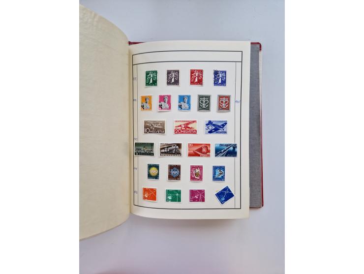 1880/1980, interesting lot in box, including collection Austria with good issues, Netherlands with 10 g. values, GB Mi. 1-2, 