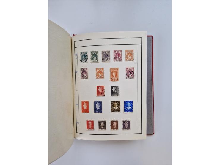 1880/1980, interesting lot in box, including collection Austria with good issues, Netherlands with 10 g. values, GB Mi. 1-2, 