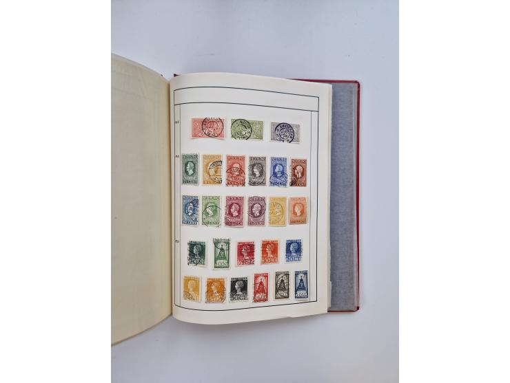 1880/1980, interesting lot in box, including collection Austria with good issues, Netherlands with 10 g. values, GB Mi. 1-2, 