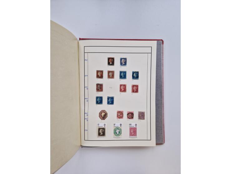 1880/1980, interesting lot in box, including collection Austria with good issues, Netherlands with 10 g. values, GB Mi. 1-2, 