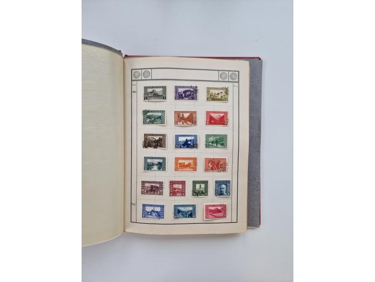 1880/1980, interesting lot in box, including collection Austria with good issues, Netherlands with 10 g. values, GB Mi. 1-2, 