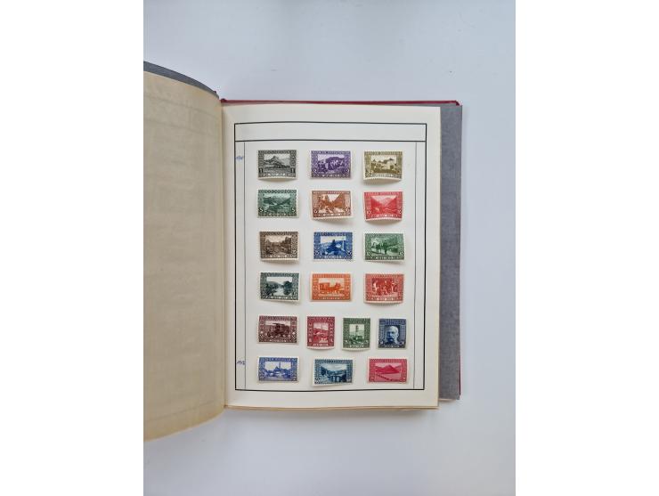 1880/1980, interesting lot in box, including collection Austria with good issues, Netherlands with 10 g. values, GB Mi. 1-2, 