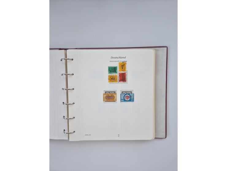 1948/90, in den Hauptnummern augenscheinlich komplette gestempelte Sammlungen Berlin 1948-90 und DDR 1949-90, sowie eine fast