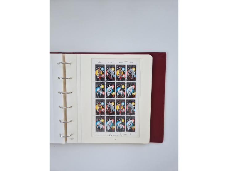 1948/90, in den Hauptnummern augenscheinlich komplette gestempelte Sammlungen Berlin 1948-90 und DDR 1949-90, sowie eine fast