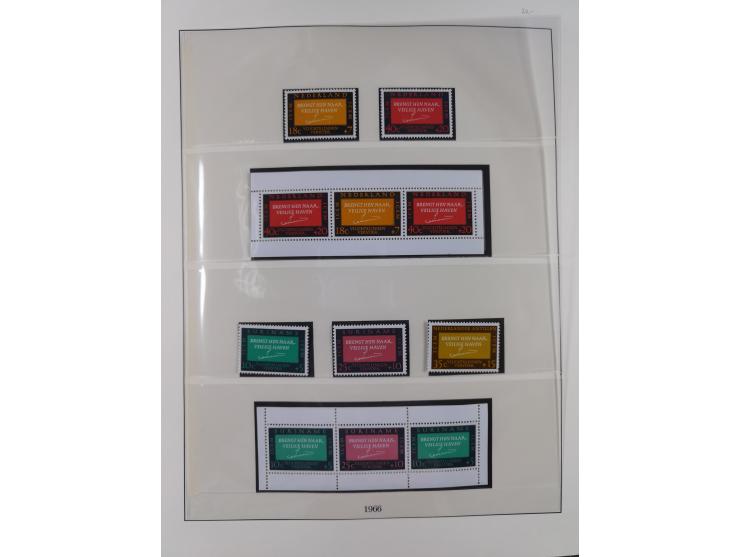 1949/79, postfrische und zusätzlich gestempelte Sammlung, in den Hauptnummern komplett, einschließlich Vor- und Mitläufern, d