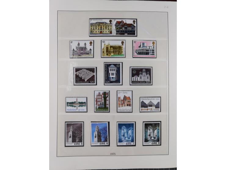 1949/79, postfrische und zusätzlich gestempelte Sammlung, in den Hauptnummern komplett, einschließlich Vor- und Mitläufern, d