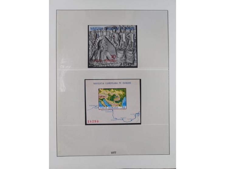 1949/79, postfrische und zusätzlich gestempelte Sammlung, in den Hauptnummern komplett, einschließlich Vor- und Mitläufern, d