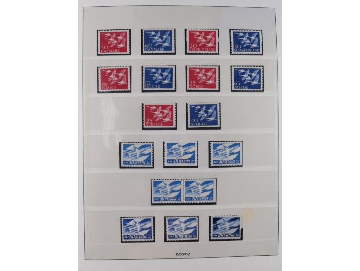 1949/79, postfrische und zusätzlich gestempelte Sammlung, in den Hauptnummern komplett, einschließlich Vor- und Mitläufern, d