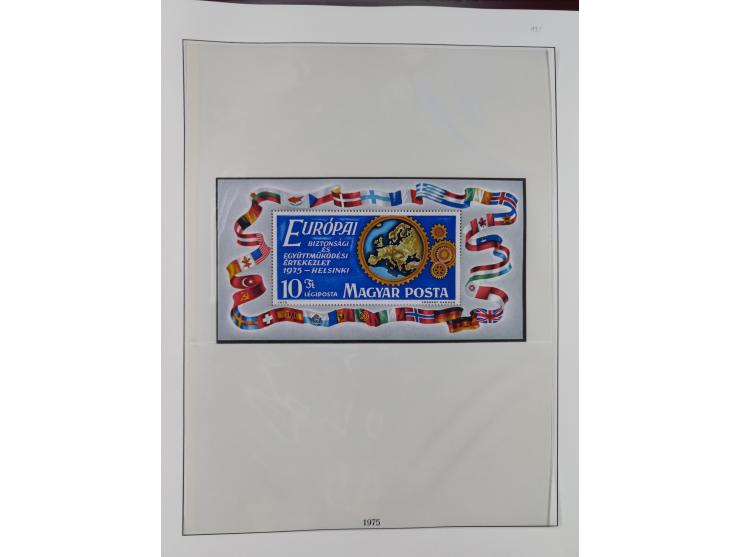 1949/79, postfrische und zusätzlich gestempelte Sammlung, in den Hauptnummern komplett, einschließlich Vor- und Mitläufern, d