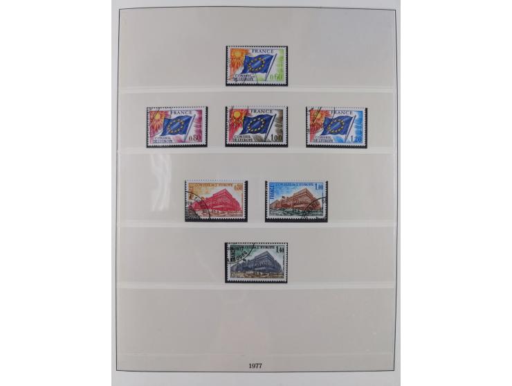 1949/79, postfrische und zusätzlich gestempelte Sammlung, in den Hauptnummern komplett, einschließlich Vor- und Mitläufern, d