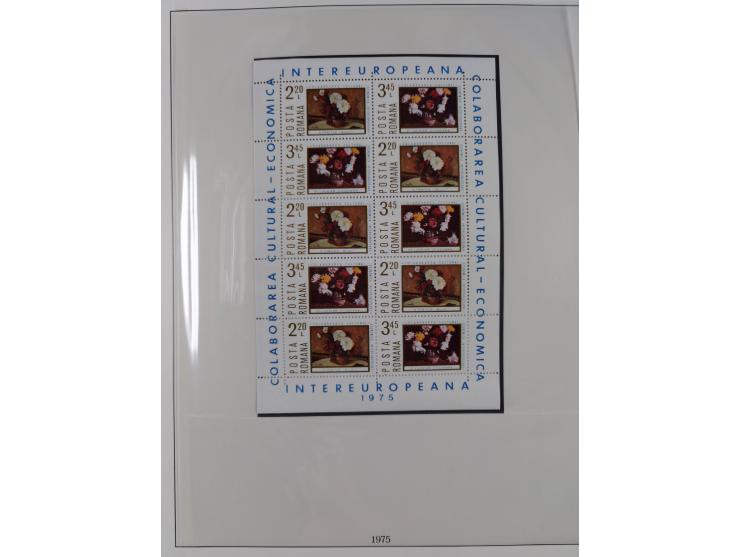 1949/79, postfrische und zusätzlich gestempelte Sammlung, in den Hauptnummern komplett, einschließlich Vor- und Mitläufern, d