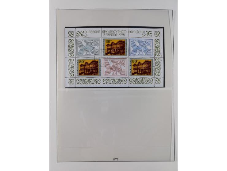 1949/79, postfrische und zusätzlich gestempelte Sammlung, in den Hauptnummern komplett, einschließlich Vor- und Mitläufern, d