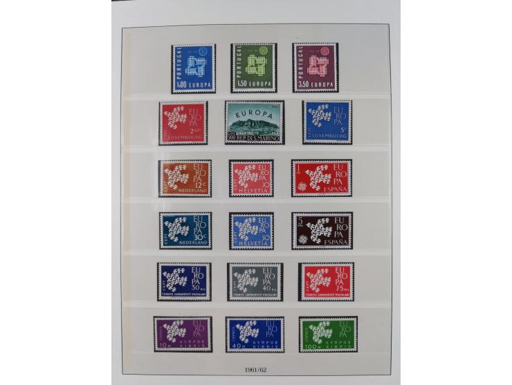 1949/79, postfrische und zusätzlich gestempelte Sammlung, in den Hauptnummern komplett, einschließlich Vor- und Mitläufern, d