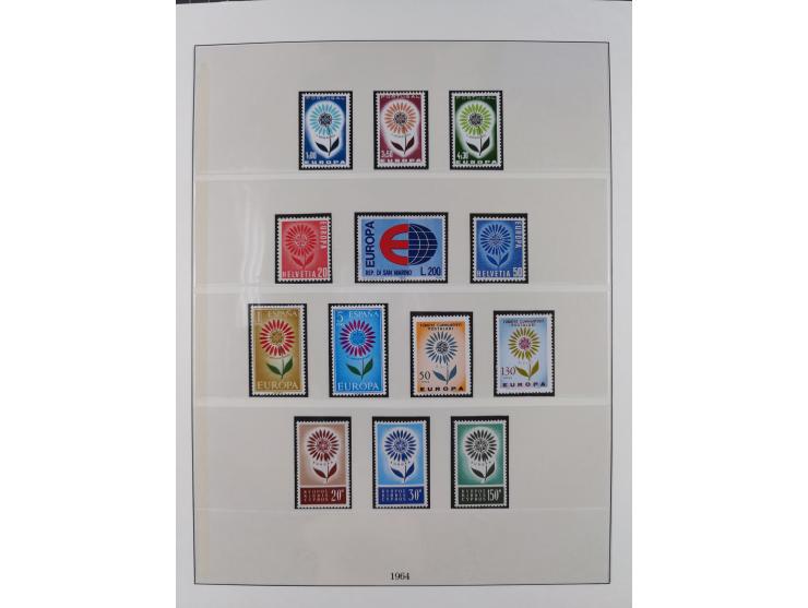 1949/79, postfrische und zusätzlich gestempelte Sammlung, in den Hauptnummern komplett, einschließlich Vor- und Mitläufern, d