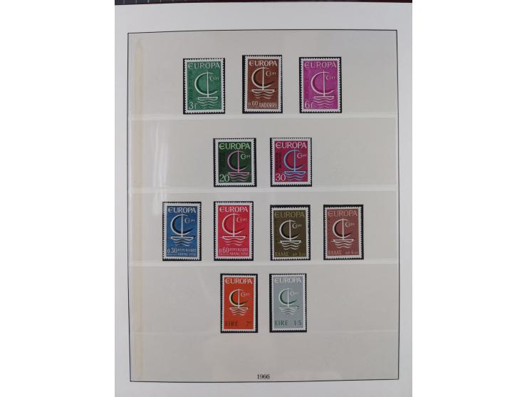 1949/79, postfrische und zusätzlich gestempelte Sammlung, in den Hauptnummern komplett, einschließlich Vor- und Mitläufern, d