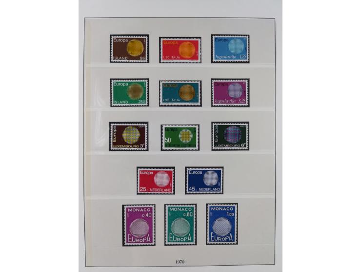 1949/79, postfrische und zusätzlich gestempelte Sammlung, in den Hauptnummern komplett, einschließlich Vor- und Mitläufern, d