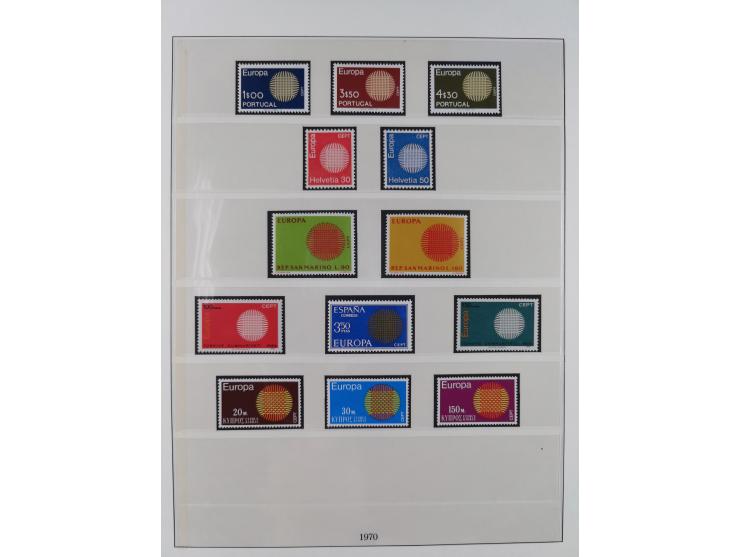 1949/79, postfrische und zusätzlich gestempelte Sammlung, in den Hauptnummern komplett, einschließlich Vor- und Mitläufern, d