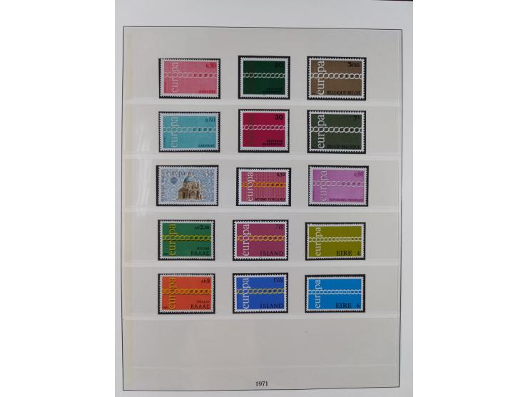 1949/79, postfrische und zusätzlich gestempelte Sammlung, in den Hauptnummern komplett, einschließlich Vor- und Mitläufern, d