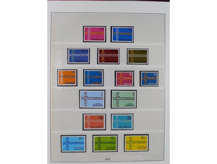 1949/79, postfrische und zusätzlich gestempelte Sammlung, in den Hauptnummern komplett, einschließlich Vor- und Mitläufern, d