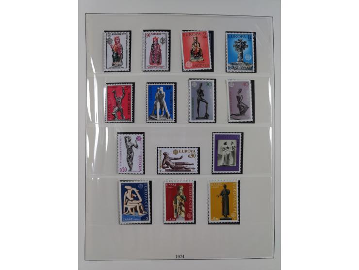 1949/79, postfrische und zusätzlich gestempelte Sammlung, in den Hauptnummern komplett, einschließlich Vor- und Mitläufern, d