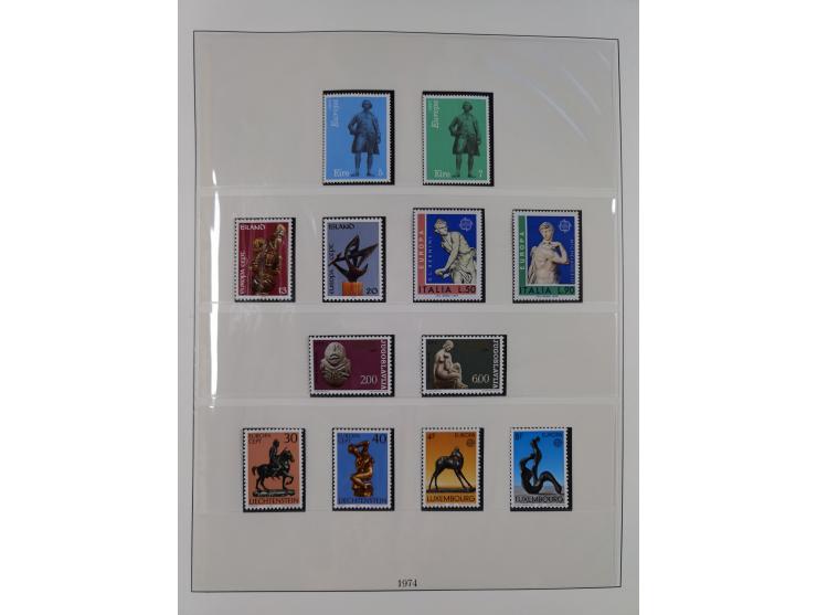 1949/79, postfrische und zusätzlich gestempelte Sammlung, in den Hauptnummern komplett, einschließlich Vor- und Mitläufern, d