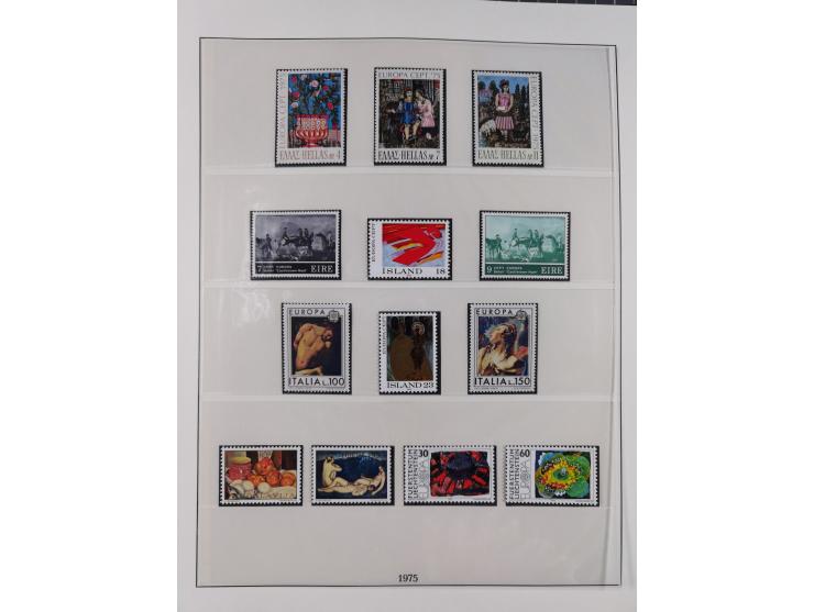 1949/79, postfrische und zusätzlich gestempelte Sammlung, in den Hauptnummern komplett, einschließlich Vor- und Mitläufern, d