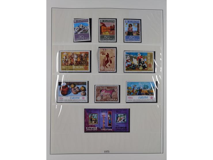 1949/79, postfrische und zusätzlich gestempelte Sammlung, in den Hauptnummern komplett, einschließlich Vor- und Mitläufern, d