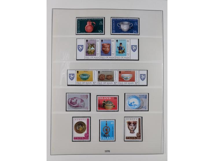 1949/79, postfrische und zusätzlich gestempelte Sammlung, in den Hauptnummern komplett, einschließlich Vor- und Mitläufern, d